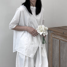 Load image into Gallery viewer, Irregular Loose Patchwork T-shirt
