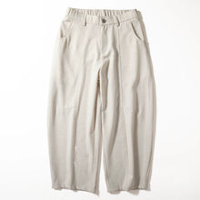 Load image into Gallery viewer, Flowy Wide-leg Straight Cropped Trousers
