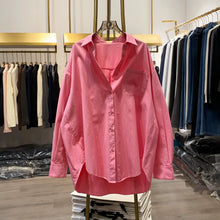 Load image into Gallery viewer, Loose-fitting Polo Collar Shirt
