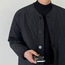 Load image into Gallery viewer, Japanese Loose Collarless Cotton Jacket
