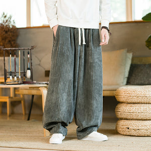 Vintage Loose Corduroy Casual Pants