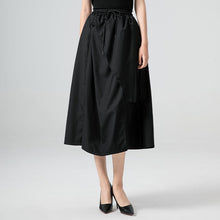 Load image into Gallery viewer, Drawstring High Waist Loose A-line Skirt
