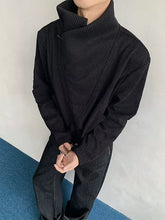 Load image into Gallery viewer, Textured Deconstructed Twill Lapel Jacket
