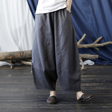 Load image into Gallery viewer, Distressed Washed Loose Casual Wide-leg Pants
