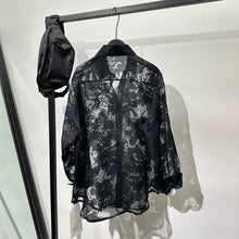 Load image into Gallery viewer, Micro-sheer Loose Casual Shirt
