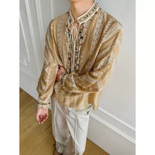 Load image into Gallery viewer, Vintage Boho Long-sleeve Printed Shirt
