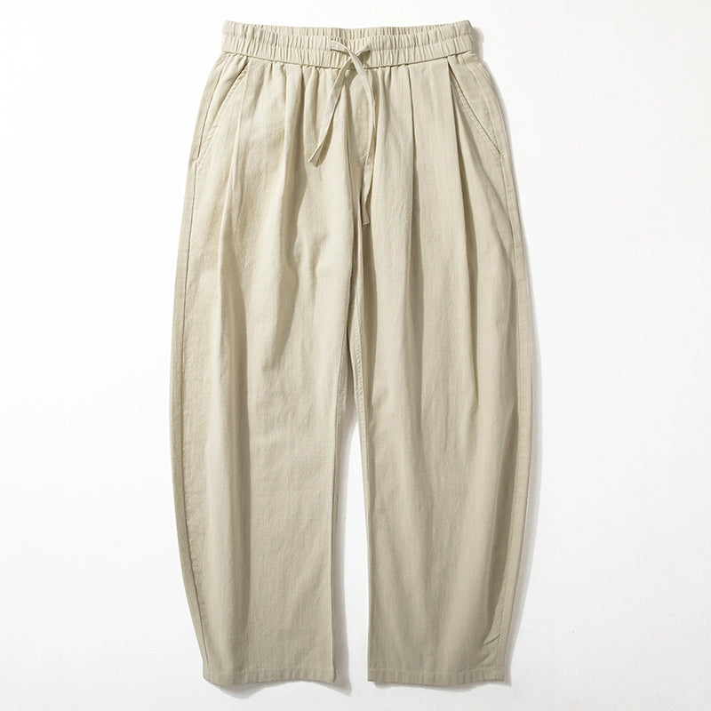 Scimitar Thin Drape Loose Casual Trousers