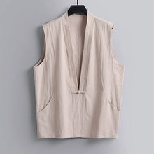Load image into Gallery viewer, Sleeveless Button Vest
