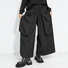 Load image into Gallery viewer, Women's High-waisted Large-pocket Loose Straight-leg Pants
