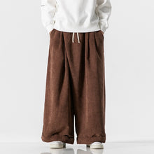 Load image into Gallery viewer, Corduroy Straight-leg Casual Wide-leg Pants
