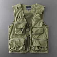 Load image into Gallery viewer, Multi-pocket Loose Casual Work Vest
