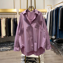 Load image into Gallery viewer, Loose-fitting Polo Collar Shirt
