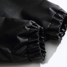 Load image into Gallery viewer, Stand Collar Leather Jacket
