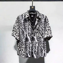 Load image into Gallery viewer, Retro Leopard Print Loose Casual Shirt
