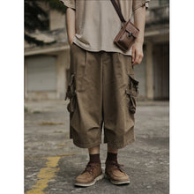 Load image into Gallery viewer, Large Pocket Cropped Casual Pants

