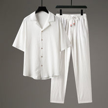 Load image into Gallery viewer, Thin Summer Solid Color Two-piece set
