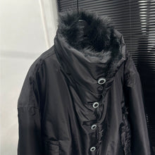 Load image into Gallery viewer, American Warm Large Fur Collar Coat
