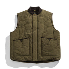 Load image into Gallery viewer, Japanese Reversible Loose Padded Warm Workwear Vest
