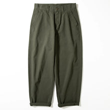 Load image into Gallery viewer, Japanese Wide-leg Tapered Trousers

