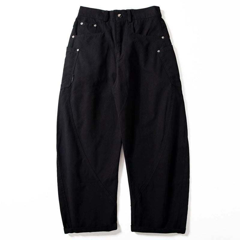 Machete Cotton Wide-leg Loose Trousers