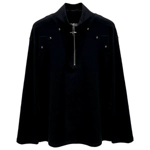 Turtleneck Zippered Bottoming Shirt