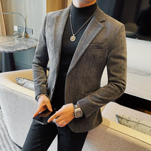 Load image into Gallery viewer, Chenil Slim-fit Casual Suit Jacket
