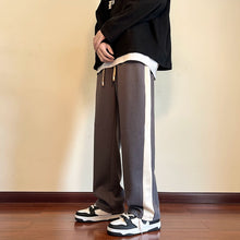 Load image into Gallery viewer, Striped Straight Loose Wide-leg Casual Pants
