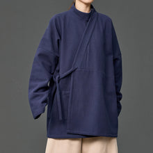 Load image into Gallery viewer, Winter Fleece-lined Layering Robe Coat
