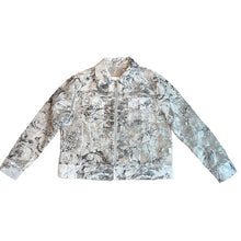 Load image into Gallery viewer, Vintage Jacquard Transparent Short Jacket
