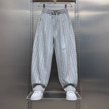 Load image into Gallery viewer, Vertical Striped Loose Casual Pants
