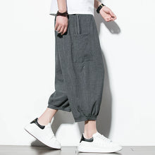 Load image into Gallery viewer, Ice Silk Thin Drape Casual Loose Wide-leg Pants
