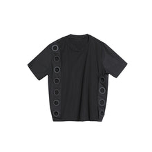 Load image into Gallery viewer, Spliced Ring Irregular T-shirt
