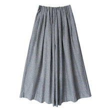 Load image into Gallery viewer, Striped Casual Loose Wide-leg Pants
