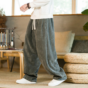Vintage Loose Corduroy Casual Pants