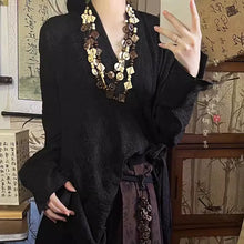 Load image into Gallery viewer, Vintage Wooden Coconut Shell Necklace Waist Chain Stacking Accessories
