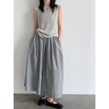 Load image into Gallery viewer, Striped Casual Loose Wide-leg Pants
