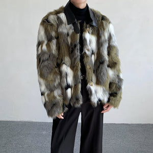 Winter Retro Faux Fur Jacket