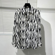 Load image into Gallery viewer, Zebra Print Vintage Shirt

