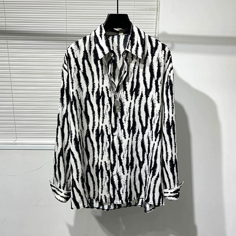 Zebra Print Vintage Shirt