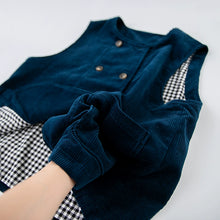 Load image into Gallery viewer, Retro Washed Pure Cotton Corduroy Vest
