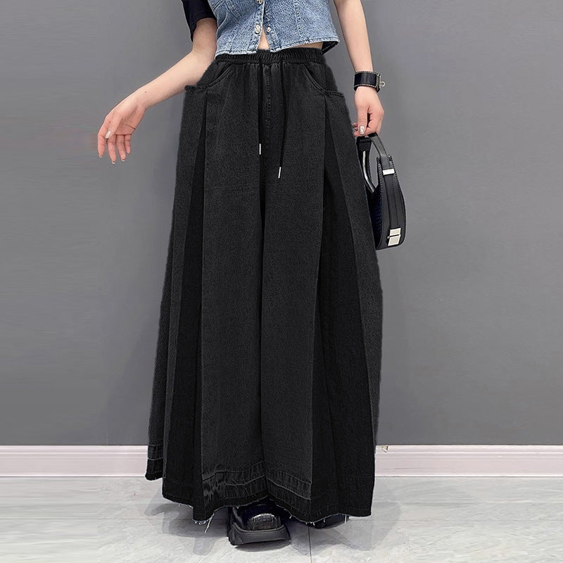 Loose Casual Wide Leg Trousers