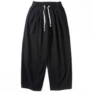 Japanese Retro Loose Wide-leg Trousers