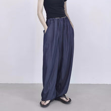 Load image into Gallery viewer, Casual Draped Floor-length Curved Trousers
