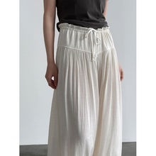 Load image into Gallery viewer, High-waisted Drawstring Pleated Culottes
