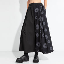 Load image into Gallery viewer, Loose Retro Contrast Color Splicing Culottes
