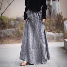 Load image into Gallery viewer, Sandwash Tie-dye Zen Skirt
