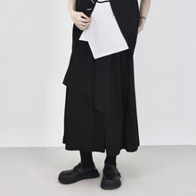 Load image into Gallery viewer, Irregular Multi-layered Strappy Wide-leg Pants Skirt
