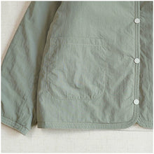 Load image into Gallery viewer, Japanese Retro Round Neck Loose Cotton Jacket
