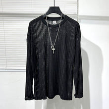 Load image into Gallery viewer, Hollow Loose Long-sleeved Shirt
