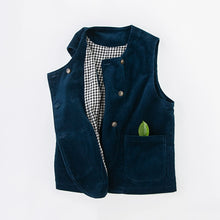 Load image into Gallery viewer, Retro Washed Pure Cotton Corduroy Vest
